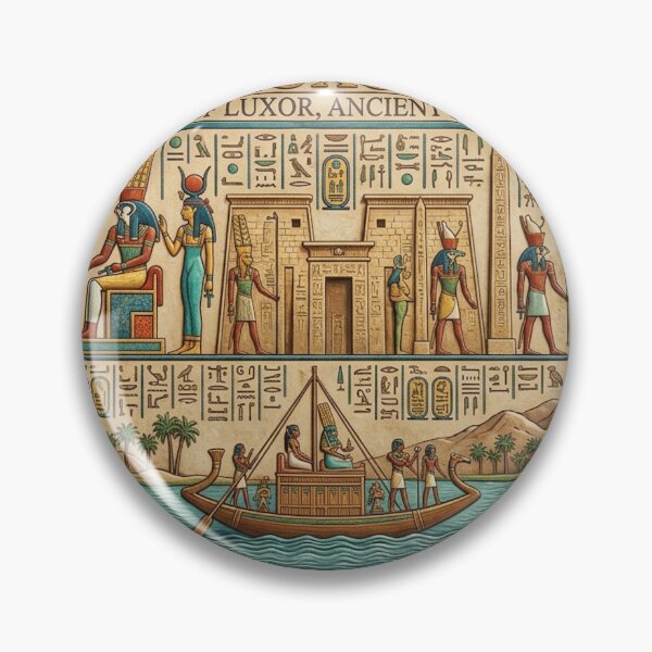 Item preview, THE GREAT CITY OF LUXOR, ANCIENT CAPITAL OF THEBES designed and sold by likbatonboot.