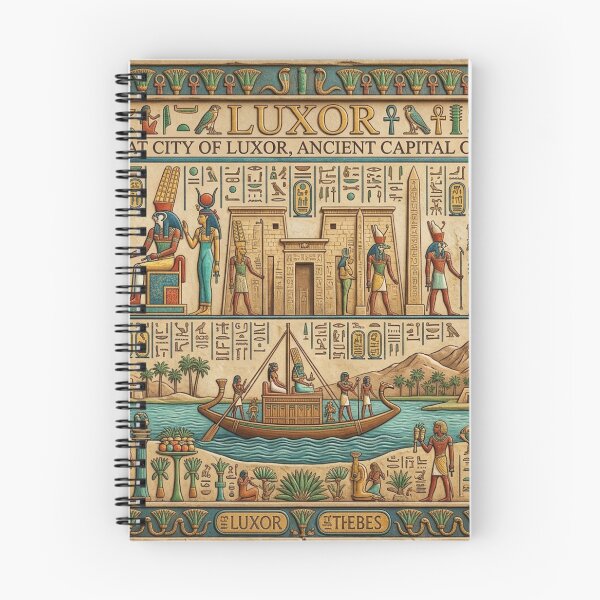 Item preview, THE GREAT CITY OF LUXOR, ANCIENT CAPITAL OF THEBES designed and sold by likbatonboot.