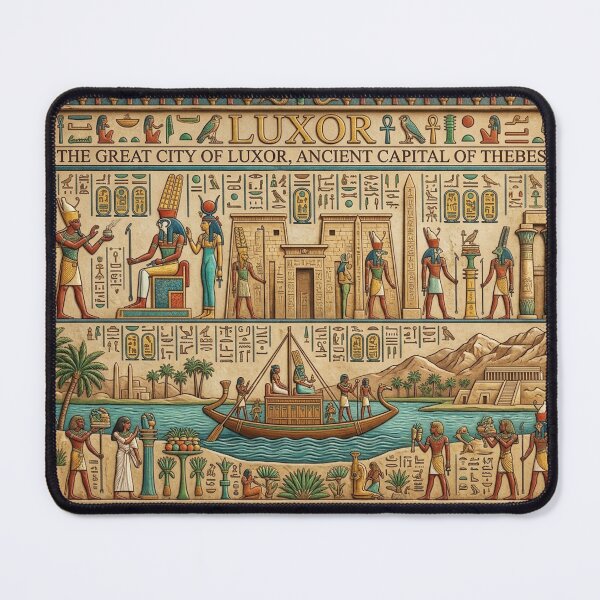 Item preview, THE GREAT CITY OF LUXOR, ANCIENT CAPITAL OF THEBES designed and sold by likbatonboot.