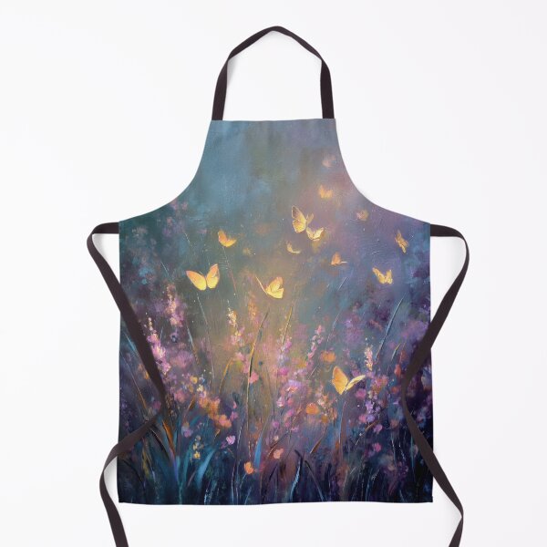 Item preview, Enchanted wildflower meadow with butterflies designed and sold by monchie.