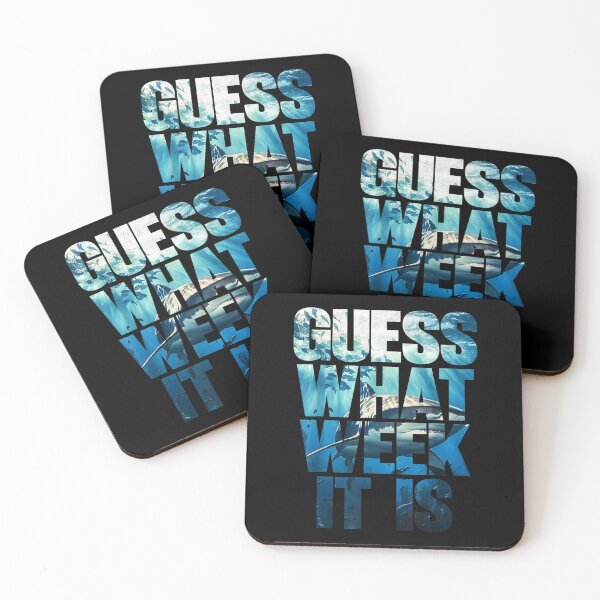 Item preview, Guess What Week It Is Shark Week Funny Ocean Fan designed and sold by PixlCrypt.