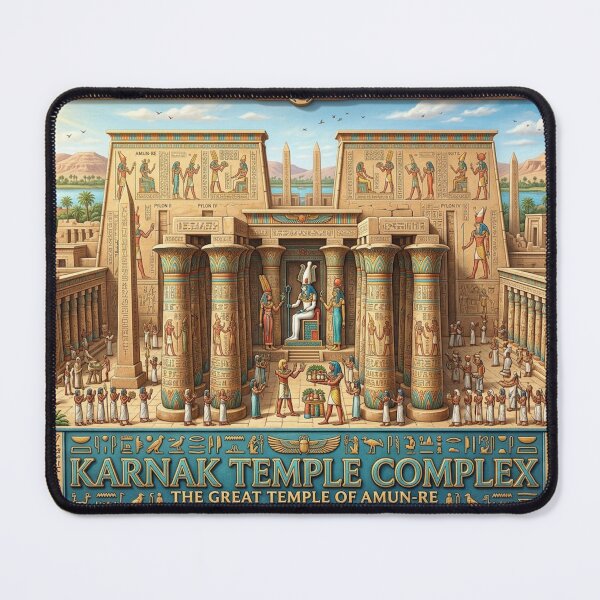 Item preview, KARNAK TEMPLE COMPLEX designed and sold by likbatonboot.