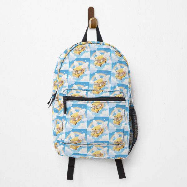 Item preview, Cute Flying School Bus with Animal Friends designed and sold by OksArtStudio.
