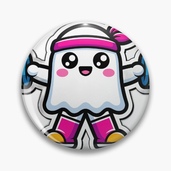 Item preview, Jazzy Ghost Aerobics Retro Fun designed and sold by AVACL0.