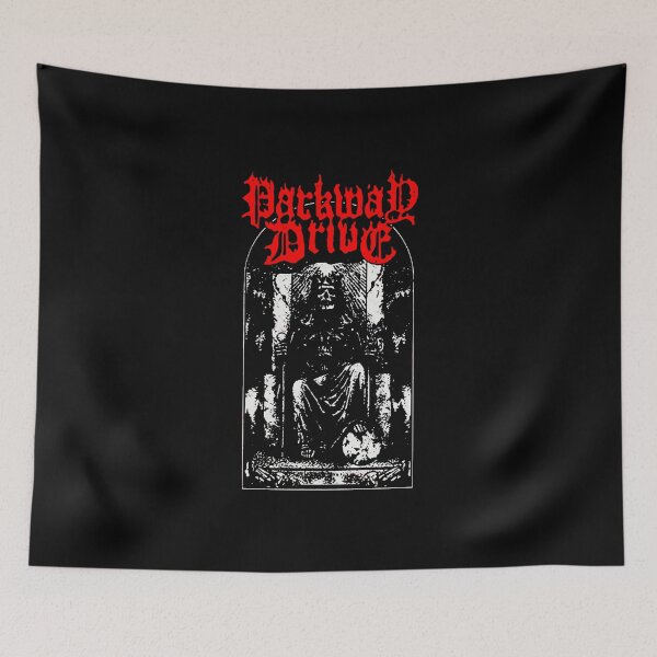 Item preview, Red Typography Death Metal Band designed and sold by MosiUniq.