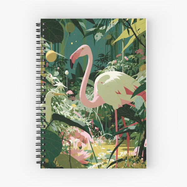 Item preview, Flamingos in Paradise designed and sold by izumispaceclub.