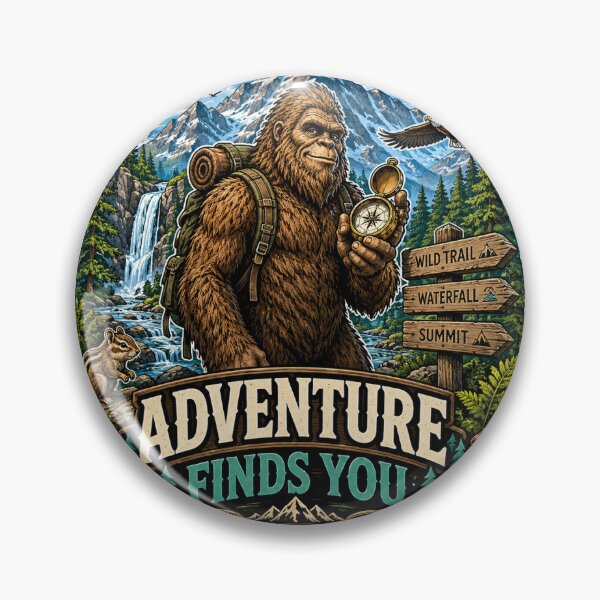 Item preview, Sasquatch - Adventure Finds You designed and sold by SufirKapur.