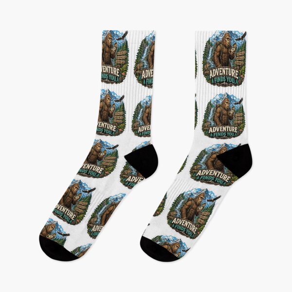 Item preview, Sasquatch - Adventure Finds You designed and sold by SufirKapur.