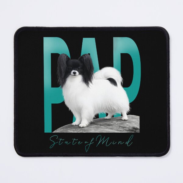 Item preview, PAP State of Mind | Elegant Papillon Dog Design designed and sold by PapillonArtStudio.