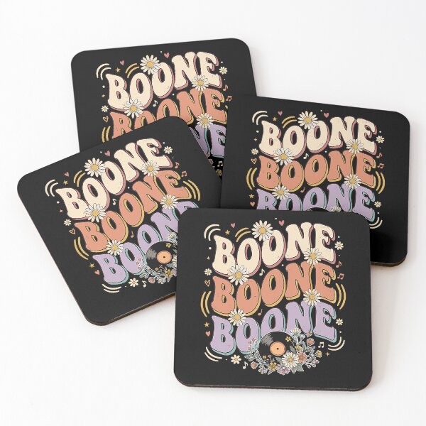 Item preview, Boone Boone Boone Funny Floral Concert Fan designed and sold by PixlCrypt.