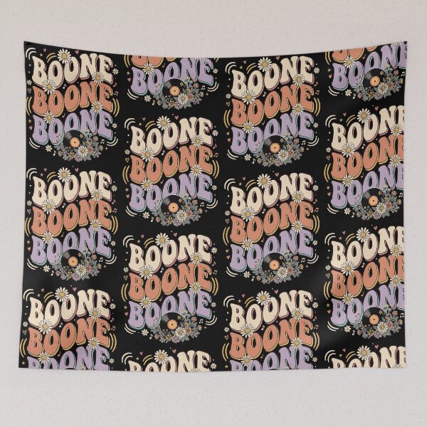 Item preview, Boone Boone Boone Funny Floral Concert Fan designed and sold by PixlCrypt.