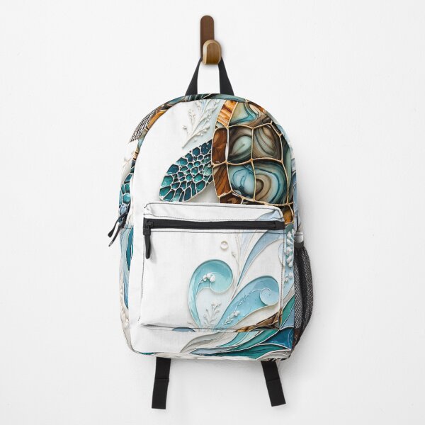 Item preview, Intricate Stained Glass Ocean Sea Turtle designed and sold by DKSH1234.
