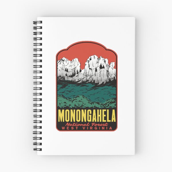 Item preview,  Monongahela National Forest Seneca Rocks Retro Travel Art designed and sold by HalpinDesign.