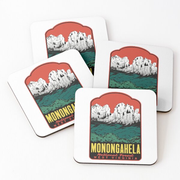 Item preview,  Monongahela National Forest Seneca Rocks Retro Travel Art designed and sold by HalpinDesign.