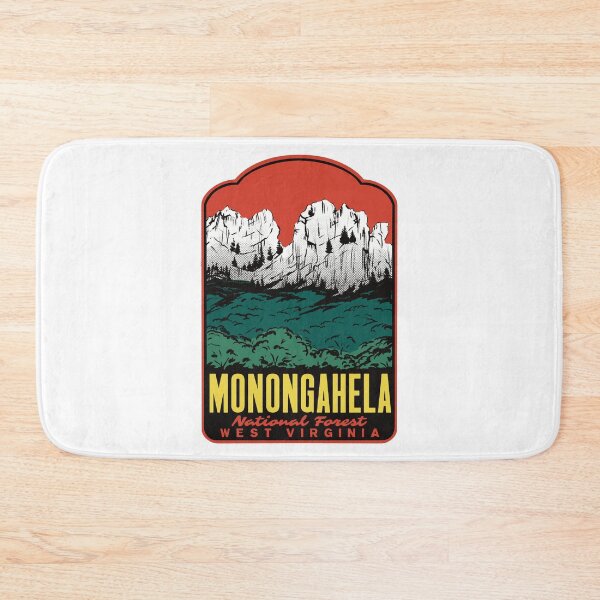 Item preview,  Monongahela National Forest Seneca Rocks Retro Travel Art designed and sold by HalpinDesign.