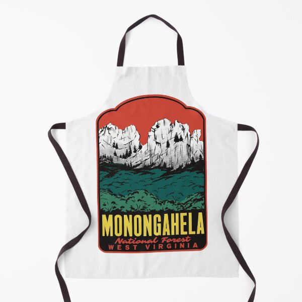 Item preview, Monongahela National Forest Seneca Rocks Retro Travel Art designed and sold by HalpinDesign.