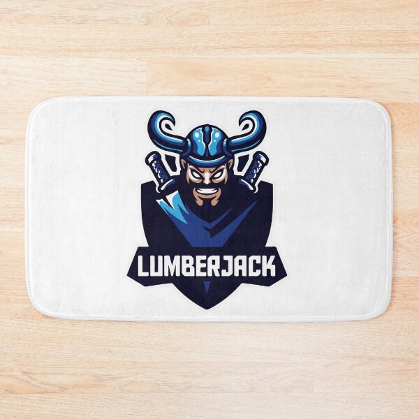 Item preview, Lumberjack Warrior Logo | Axe Fighter Gaming Esports Mascot Emblem designed and sold by LeoArt007.