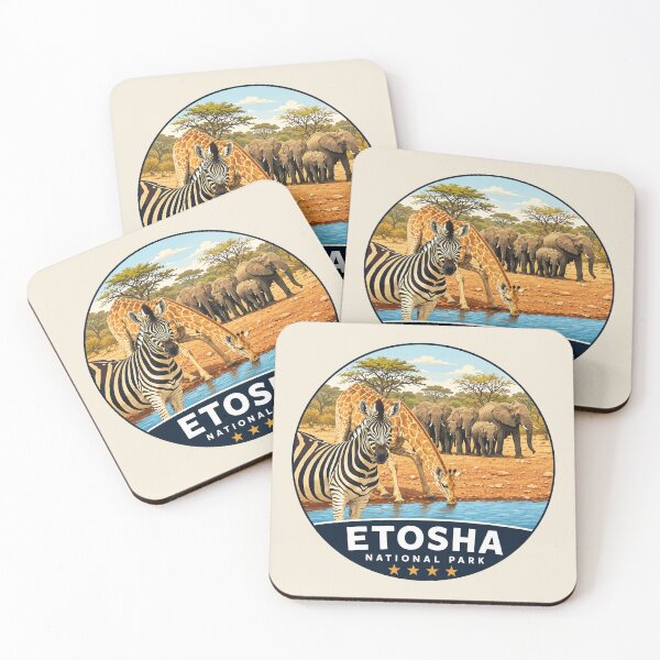 Item preview, Etosha National Park, Namibia | African Wildlife Safari Adventure Design designed and sold by Gideon Emmerich.