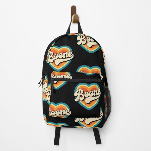 Item preview, Boone Personalized Name Retro Heart Tour Fan Design designed and sold by PixlCrypt.