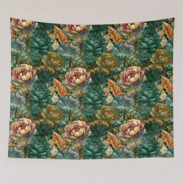 Item preview, Minimalistic Lotus Floral - Flower Floral Pattern - Anniversary Gifts For Him designed and sold by RoyalStarsPatts.