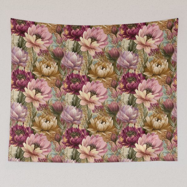 Item preview, Beautiful Lotus Texture  - Flower Bouquet Pattern - Anniversary Gifts For Husband designed and sold by RoyalStarsPatts.