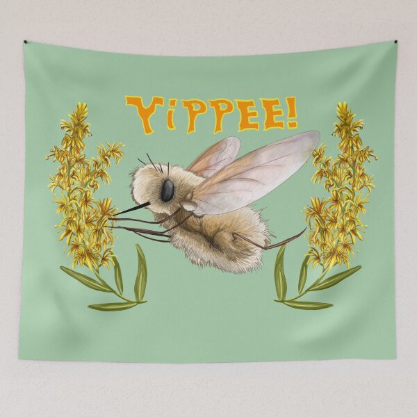 Item preview, Yippee Japanese Bee Fly designed and sold by JoyHappySpiders.