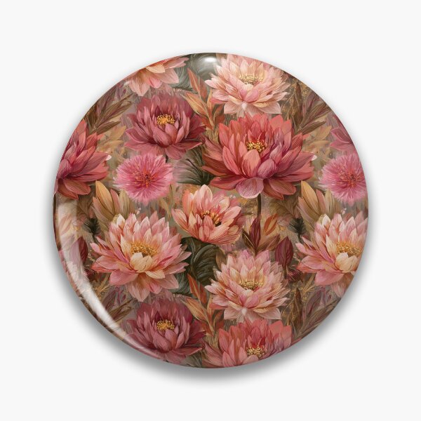 Item preview, Trendy Lotus Flower  - Flower Garden Pattern - Anniversary Gifts For Mom designed and sold by RoyalStarsPatts.