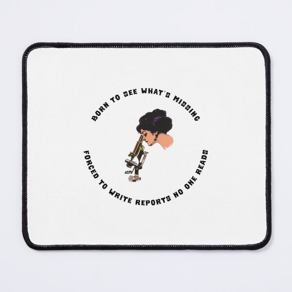 Item preview, Born To See What's Missing, Forced To Write Reports designed and sold by Wearthejourney.