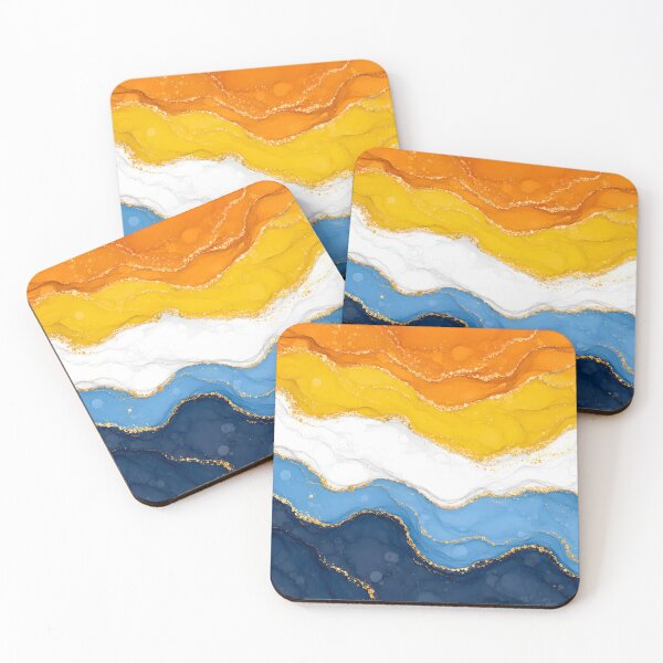 Item preview, AroAce Marble - Pride Flag Colors designed and sold by Travelslightly.