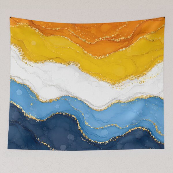Item preview, AroAce Marble - Pride Flag Colors designed and sold by Travelslightly.