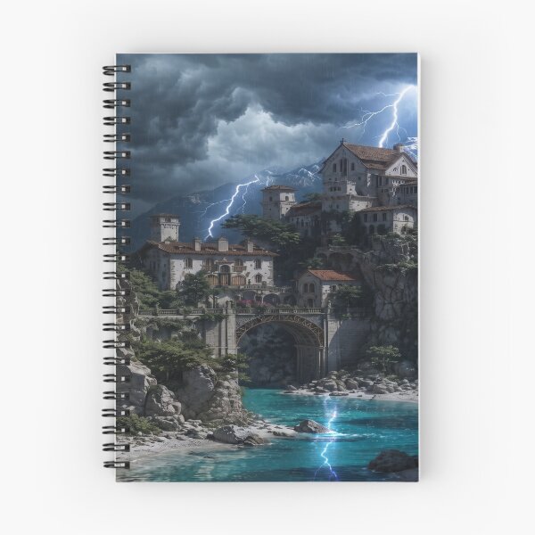 Item preview, Storm King's Realm, Epic Thunderstorm and Lightning Citadel designed and sold by BlareBlare.