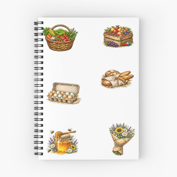 Item preview, Farmer's Market Essentials Pack - Fresh Produce, Bakery, Honey & Flowers designed and sold by SidTastic .