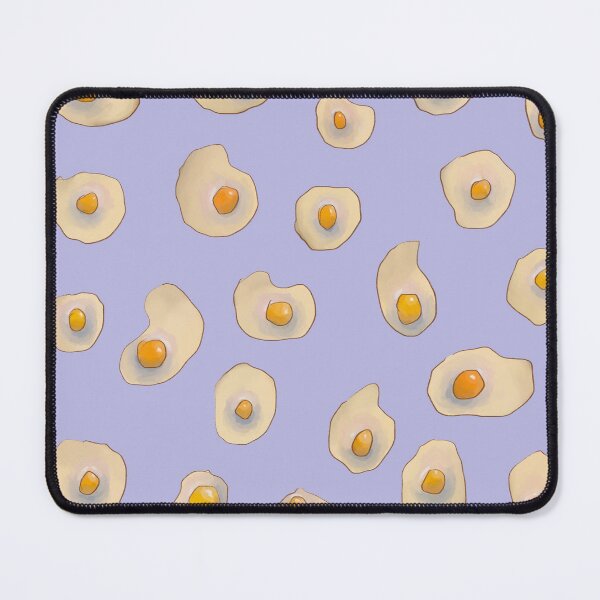 Item preview, Fried Egg Pattern Purple — Blue Lemon Studio Original Illustration designed and sold by BluelemonStudio.