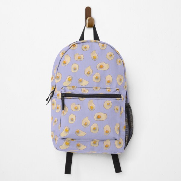 Item preview, Fried Egg Pattern Purple — Blue Lemon Studio Original Illustration designed and sold by BluelemonStudio.