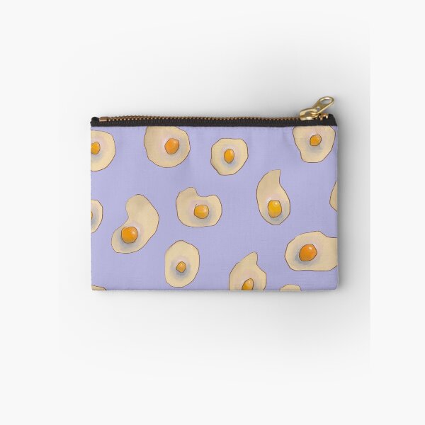 Item preview, Fried Egg Pattern Purple — Blue Lemon Studio Original Illustration designed and sold by BluelemonStudio.