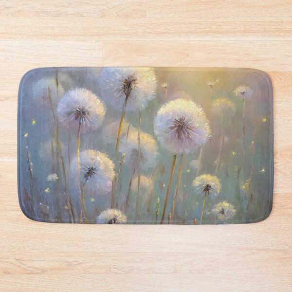Item preview, Dandelions under the full moon - Night of Wishes designed and sold by monchie.