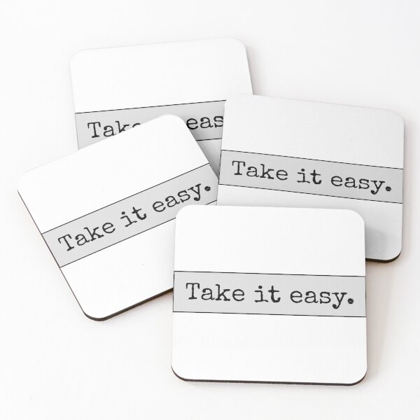 Item preview, Take It Easy designed and sold by PublicArtDesign.