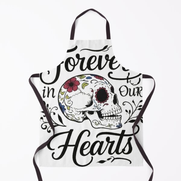 Item preview, Calavera Cat Day of the Dead T-Shirt | "Forever in Our Hearts" | Minimalist Line Art Graphic Tee designed and sold by SKSSTYLe.