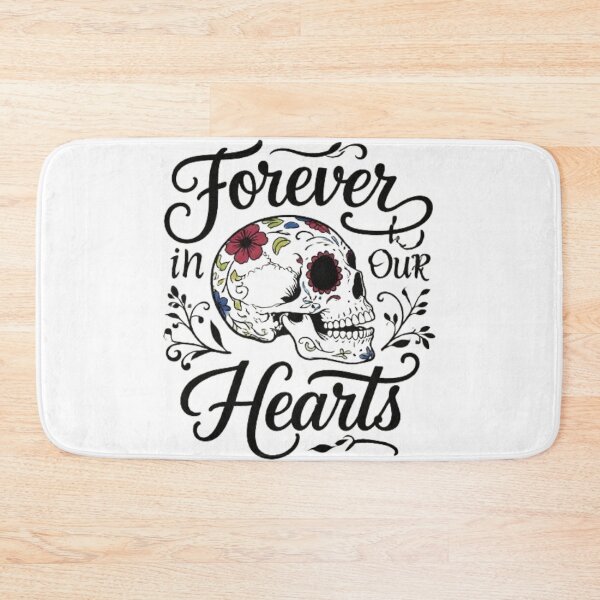 Item preview, Calavera Cat Day of the Dead T-Shirt | "Forever in Our Hearts" | Minimalist Line Art Graphic Tee designed and sold by SKSSTYLe.