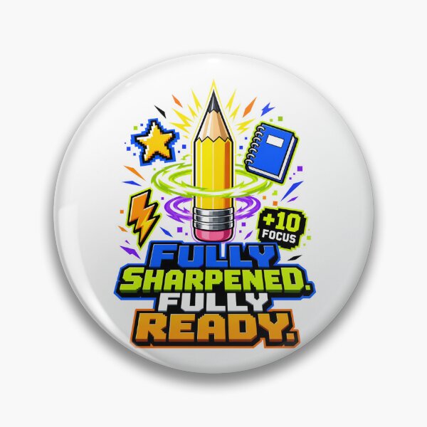 Item preview, Back to School: Fully Sharpened and Ready designed and sold by Fenay Designs.