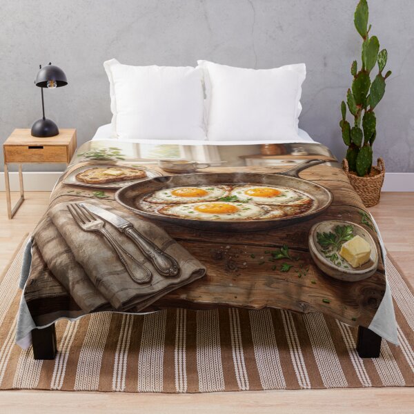 Item preview, Sunny Side Eggs Breakfast designed and sold by Home Decor Art.
