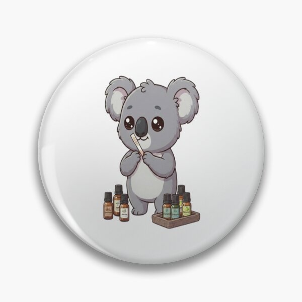 Item preview, Cute Koala Testing Essential Oils designed and sold by Ella_Sketch.