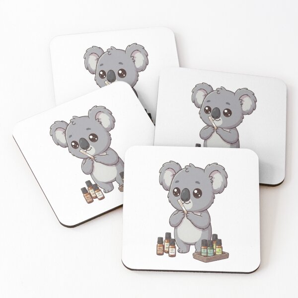 Item preview, Cute Koala Testing Essential Oils designed and sold by Ella_Sketch.
