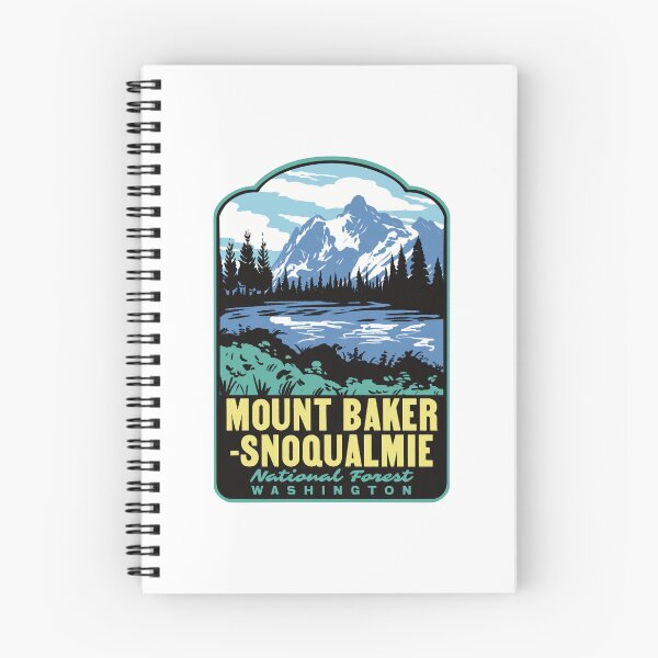 Item preview, Mount Baker-Snoqualmie National Forest Picture Lake Art designed and sold by HalpinDesign.