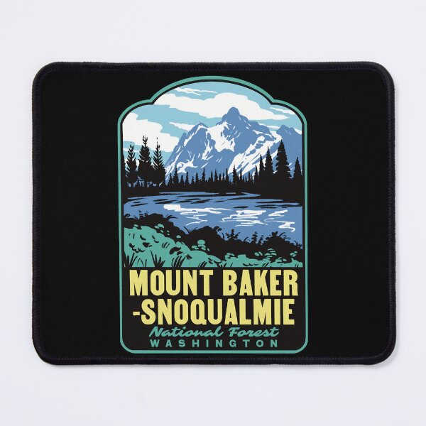 Item preview, Mount Baker-Snoqualmie National Forest Picture Lake Art designed and sold by HalpinDesign.