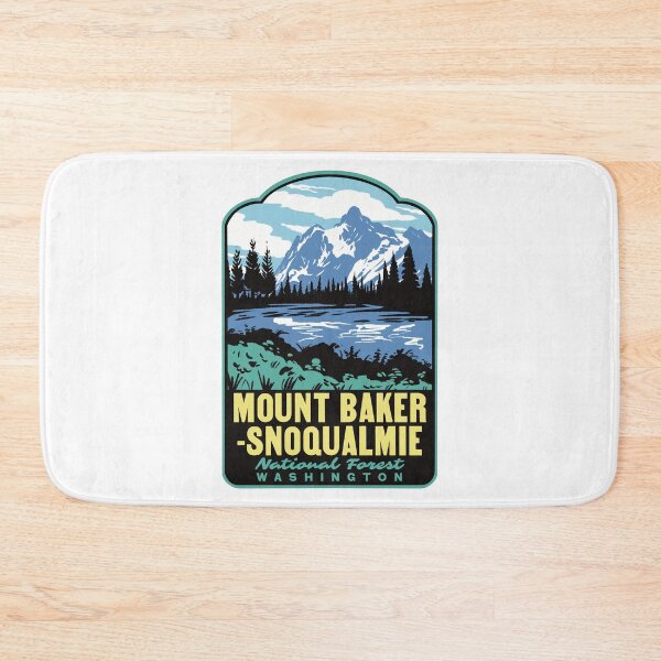 Item preview, Mount Baker-Snoqualmie National Forest Picture Lake Art designed and sold by HalpinDesign.