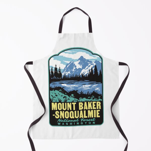 Item preview, Mount Baker-Snoqualmie National Forest Picture Lake Art designed and sold by HalpinDesign.
