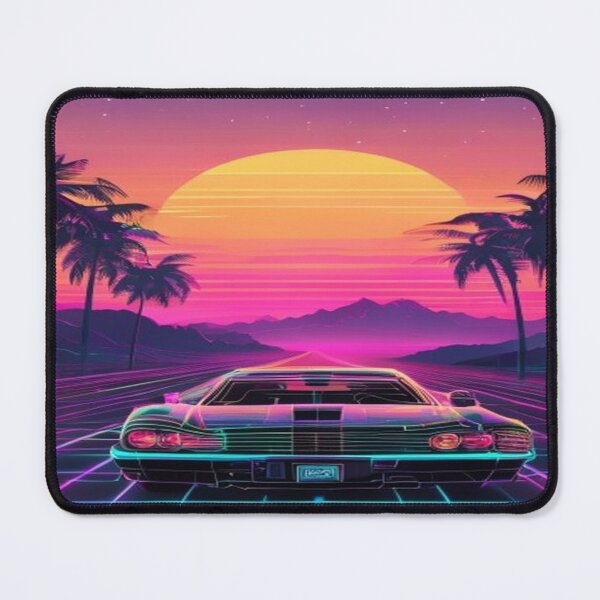 Item preview, Synthwave Sunset Palm Drive designed and sold by YNAMREG.