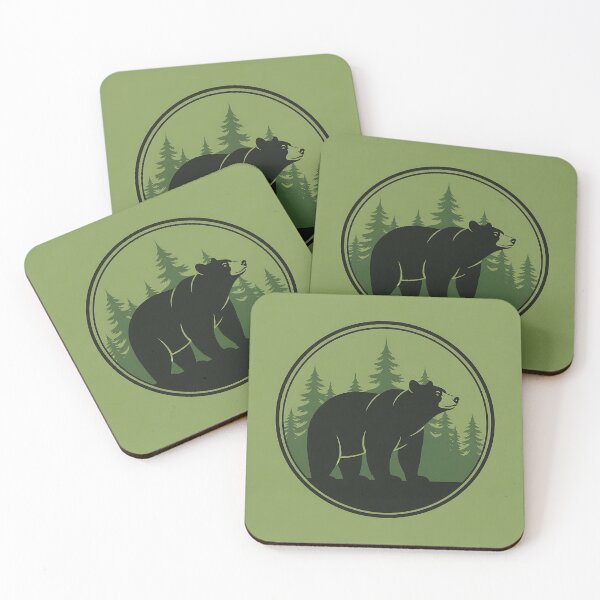 Item preview, Forest Bear Wildlife Emblem designed and sold by Michaelragheb.