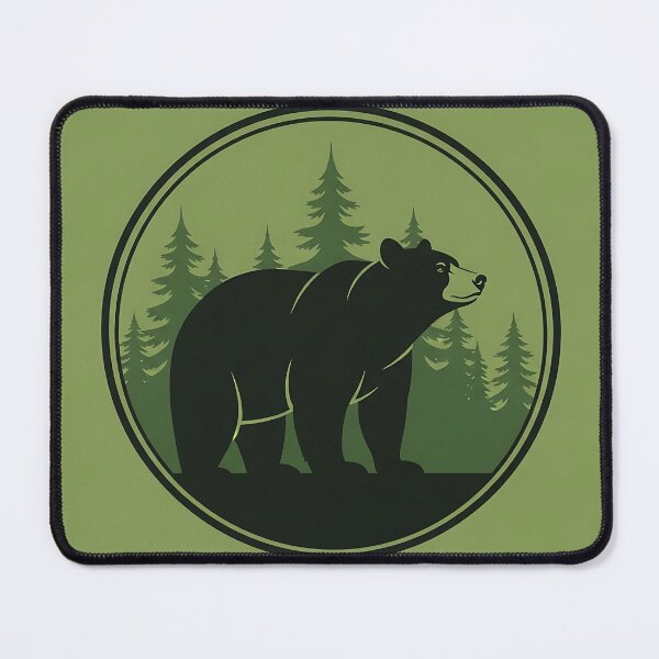 Item preview, Forest Bear Wildlife Emblem designed and sold by Michaelragheb.